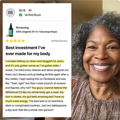 100% Organic 10-in-1 Soursop Extract Drops