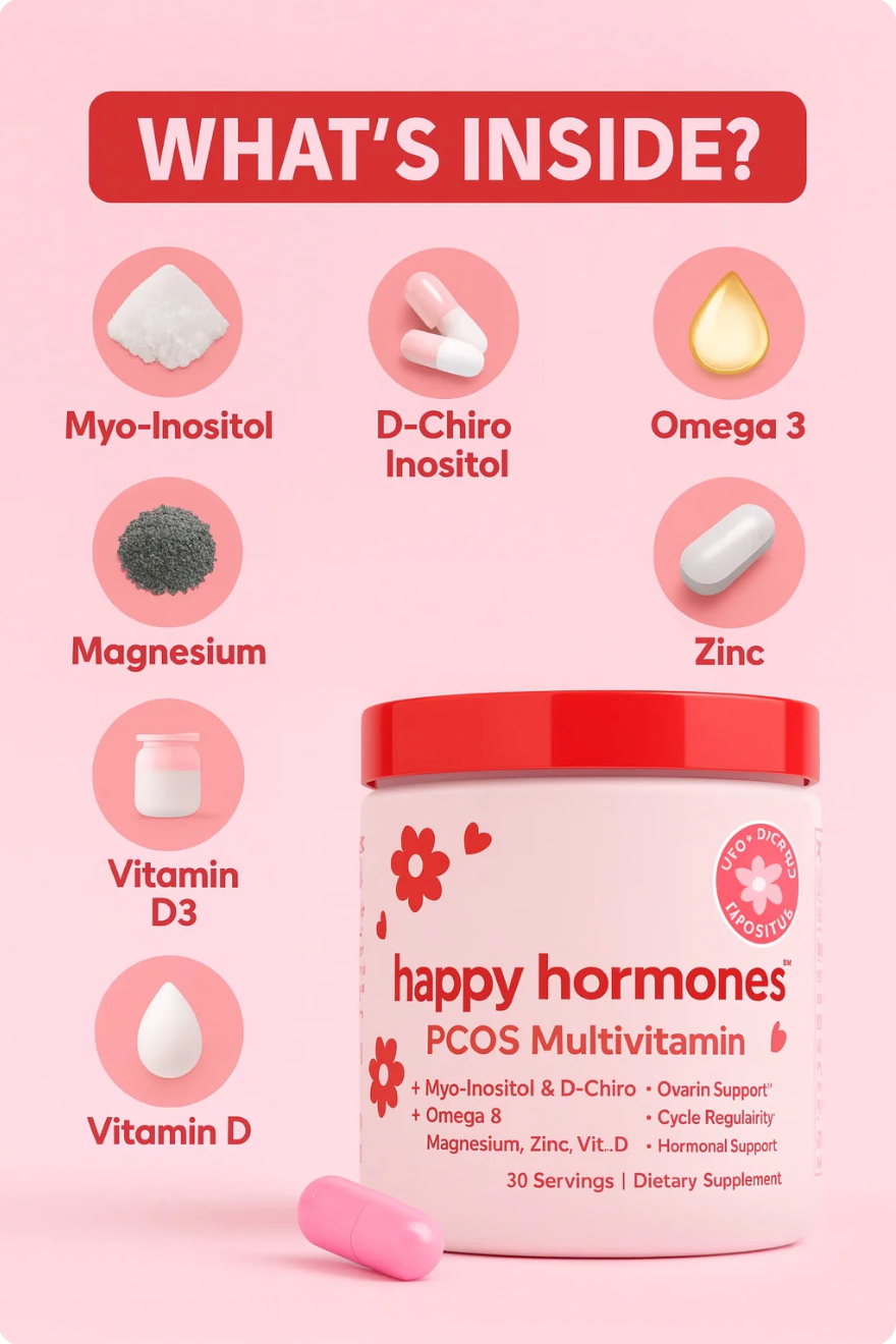 Mellora InosiGlow™ – Hormone Balance Multivitamin